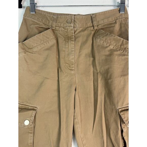 Maje Pelpha Cargo-Style Pants in Camel Size 36 - Picture 3 of 16
